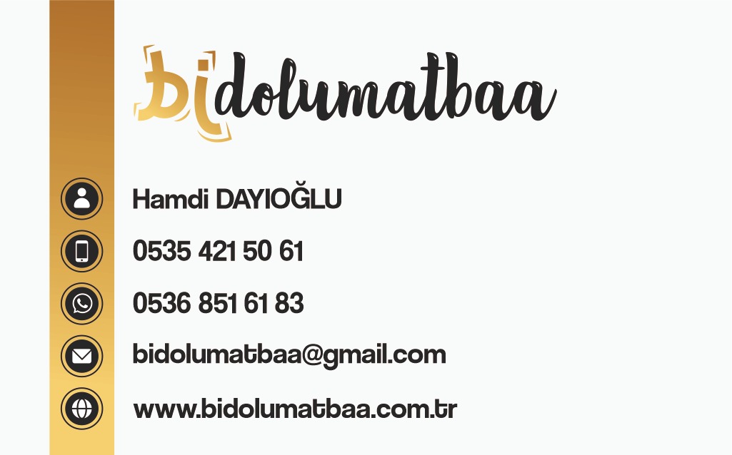 BİDOLU MATBAA HİZMETLERİ Logosu