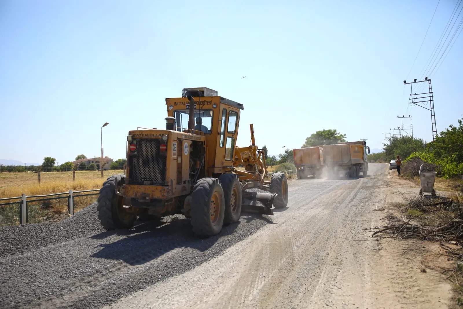 Battalgazi’de Hatunsuyu Yol Çalışması