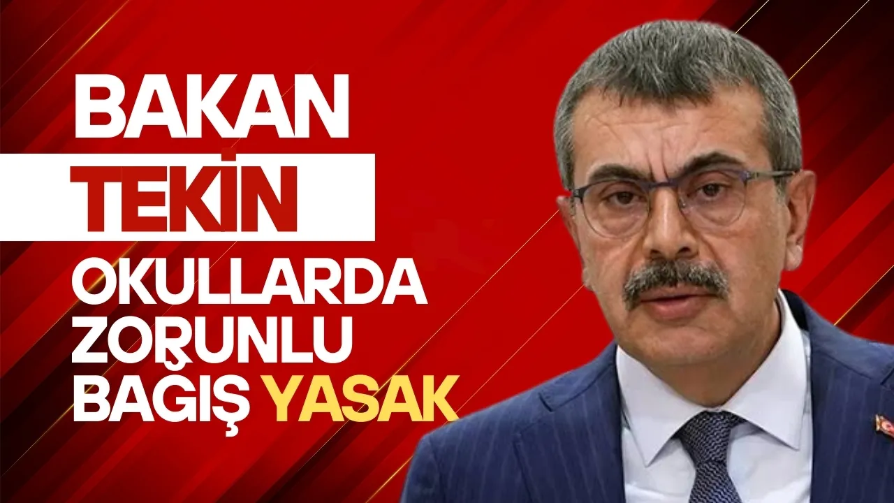 Zorunlu Bağış Okullarda Yasak