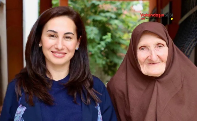 Gürzel, Erdoğan’ın Sütannesini Ziyaret Etti