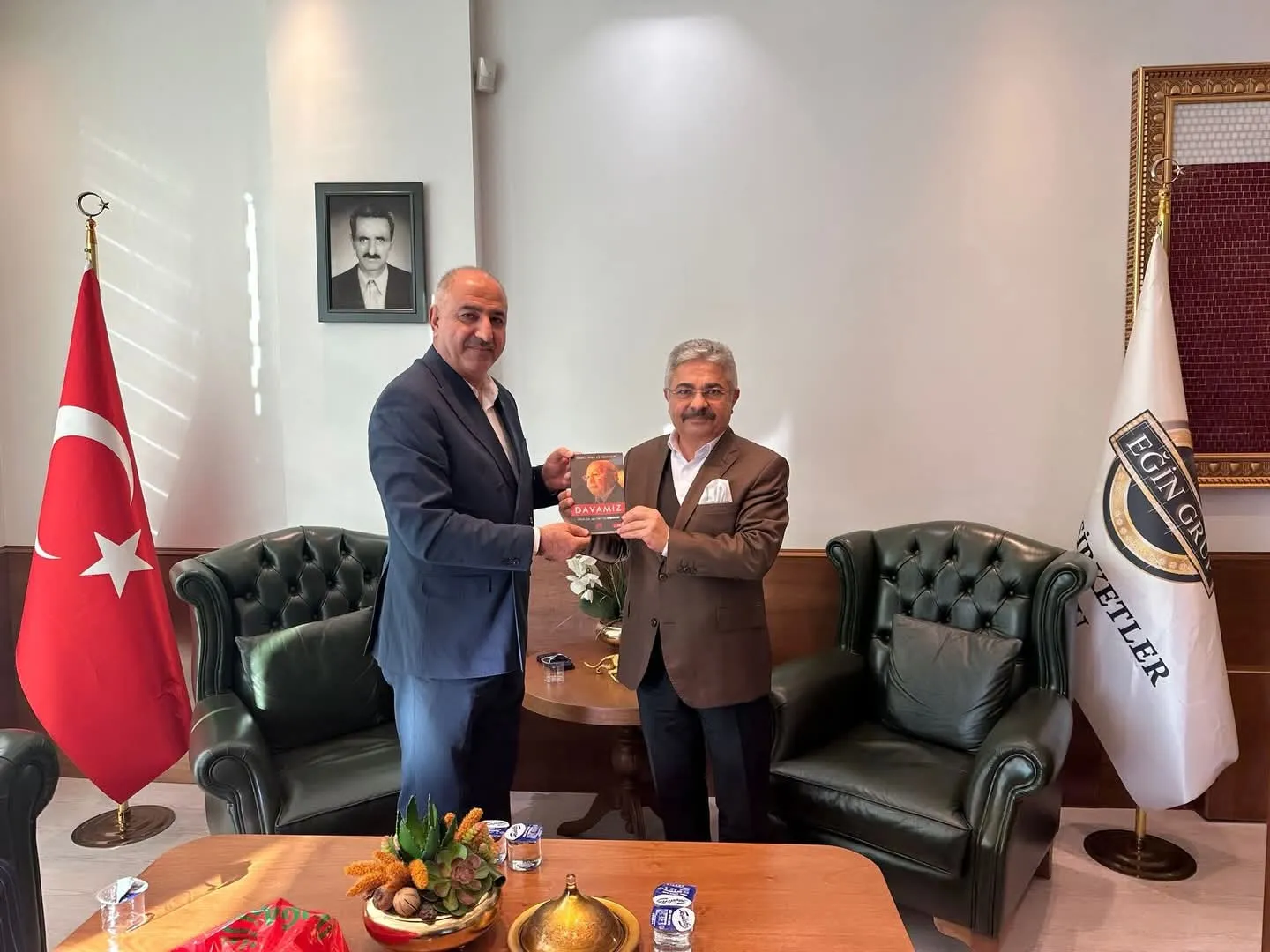 Yeniden Refah Partisi Sultanbeyli İlçe Başkanlığı’ndan Başkan Cemal Eğin’e Ziyaret